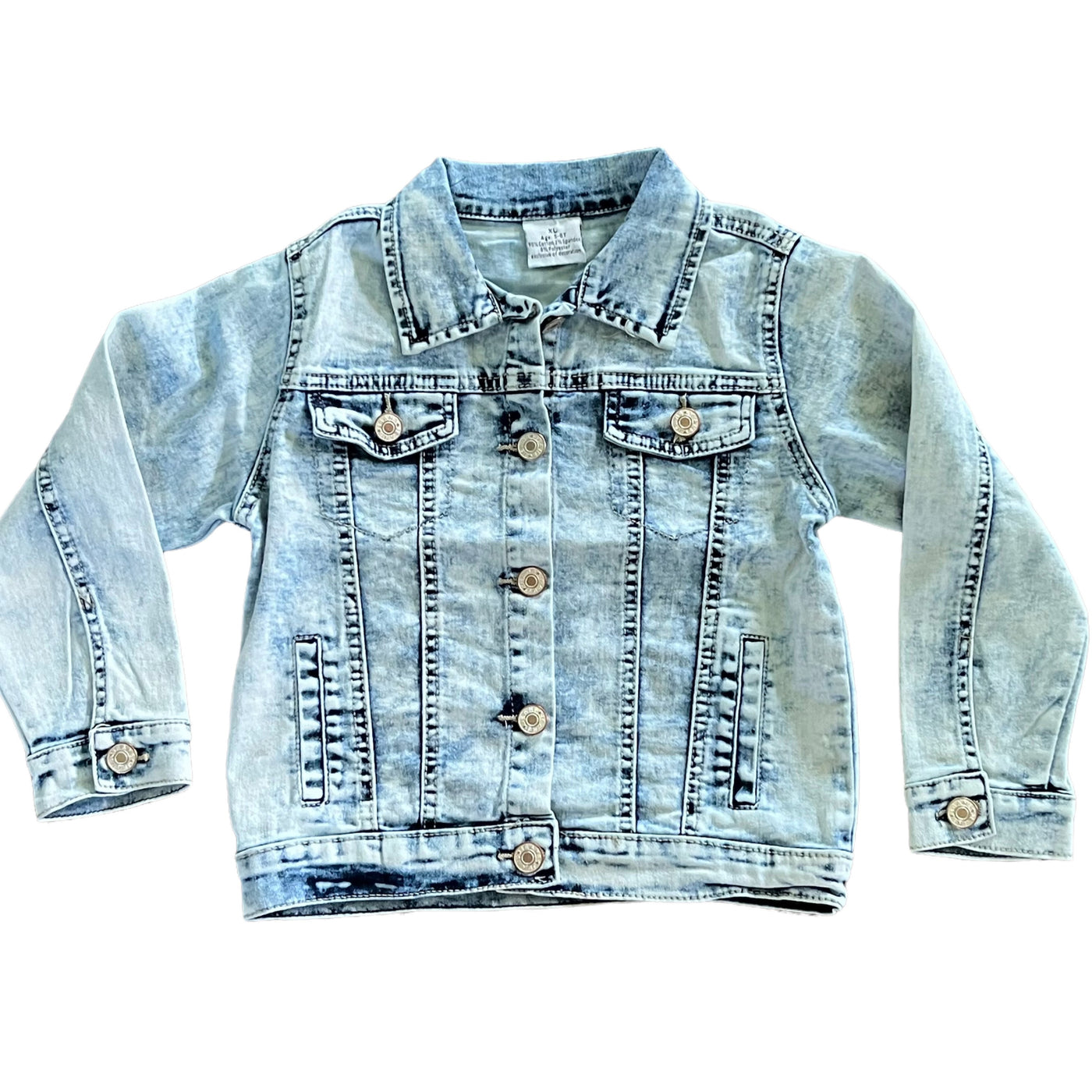 Light wash denim jacket