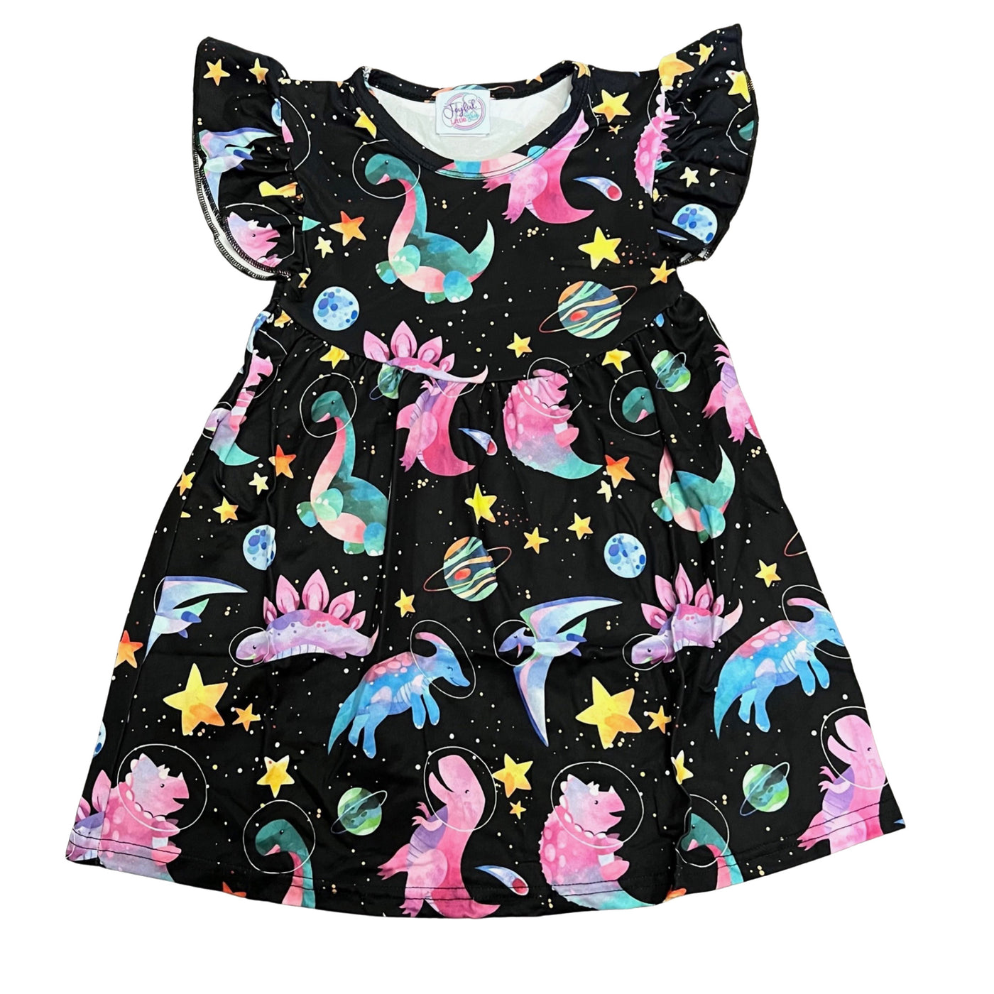 Space dino pearl dress