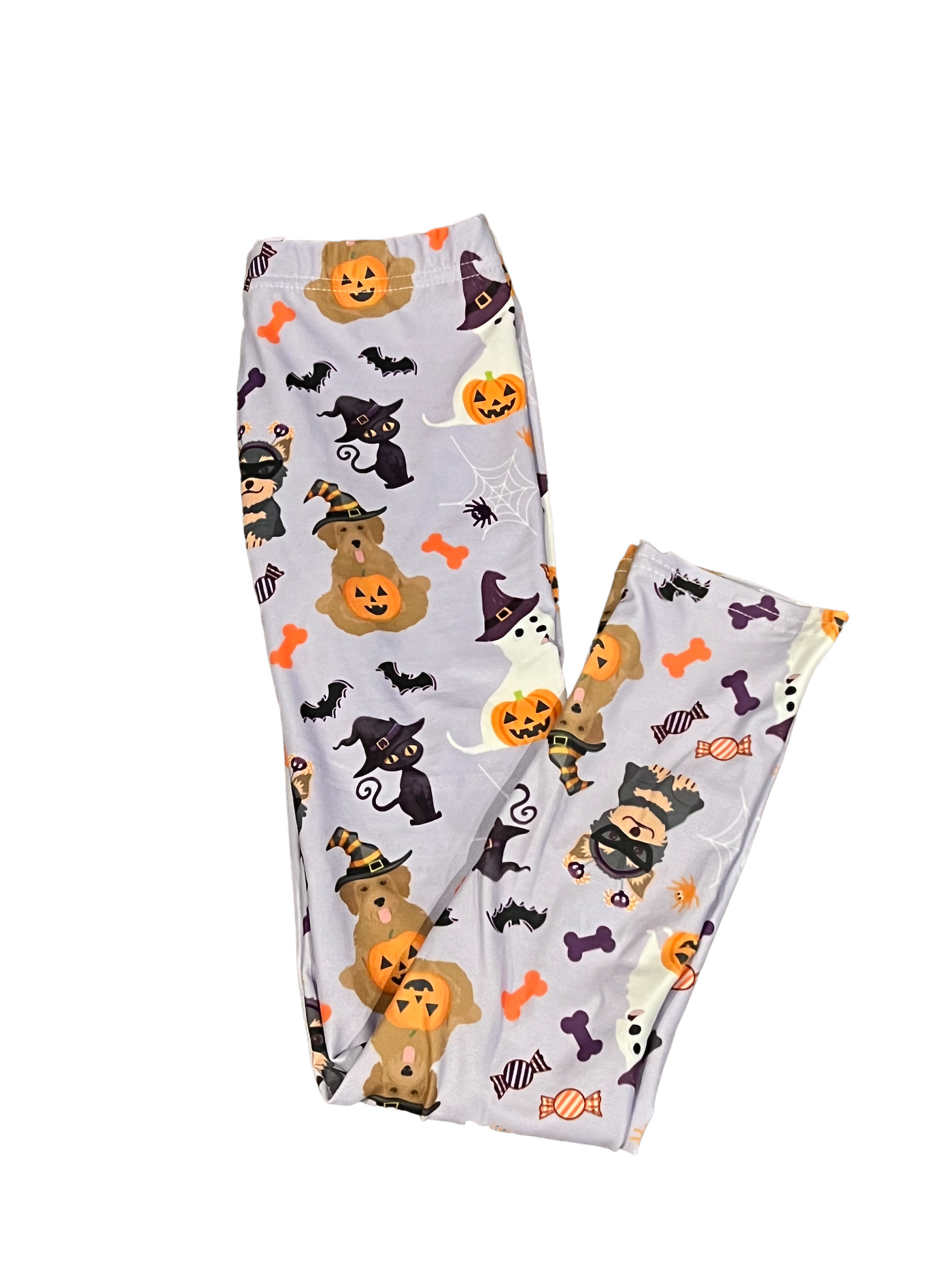 Halloween puppy leggings