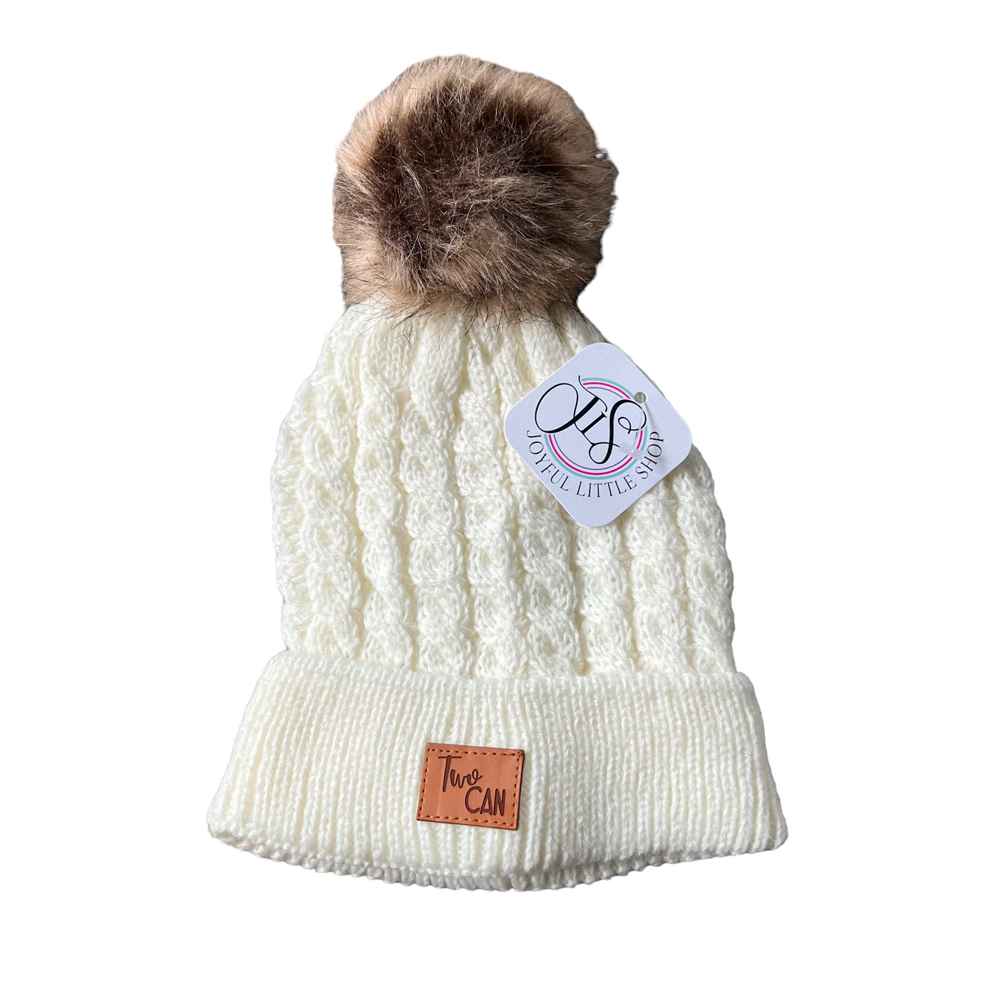 Ivory winter hat